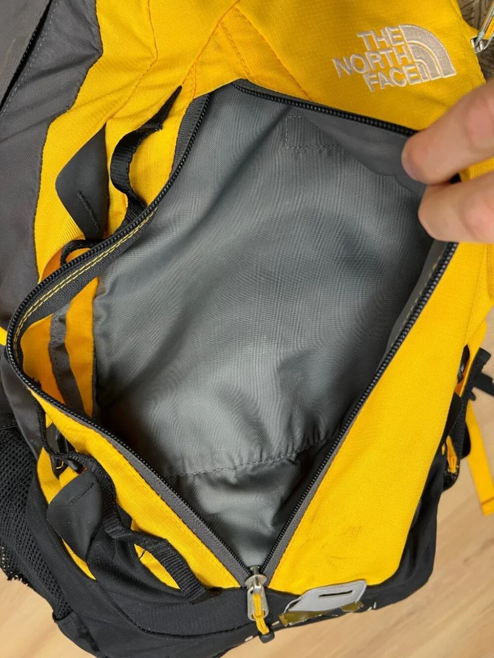 TNF The North Face Big Shot II Yellow rare backpack Y2K gorpcore colorblock